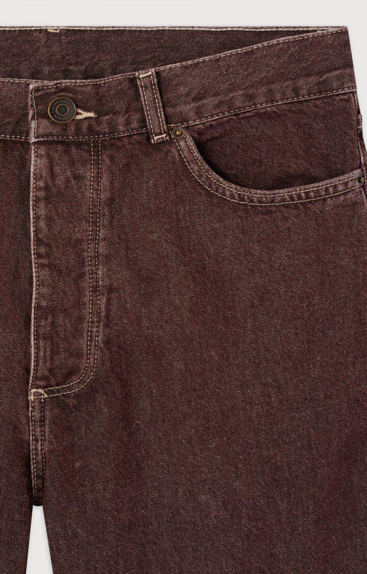 American Vintage Oshow Ballon Stone Raisin Jeans Herren dunkelrot